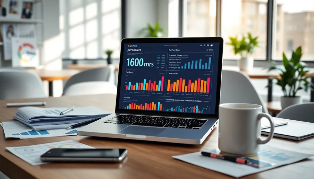 Maximize engagement with awin66 in a vibrant digital marketing scene showcasing metrics and tools.