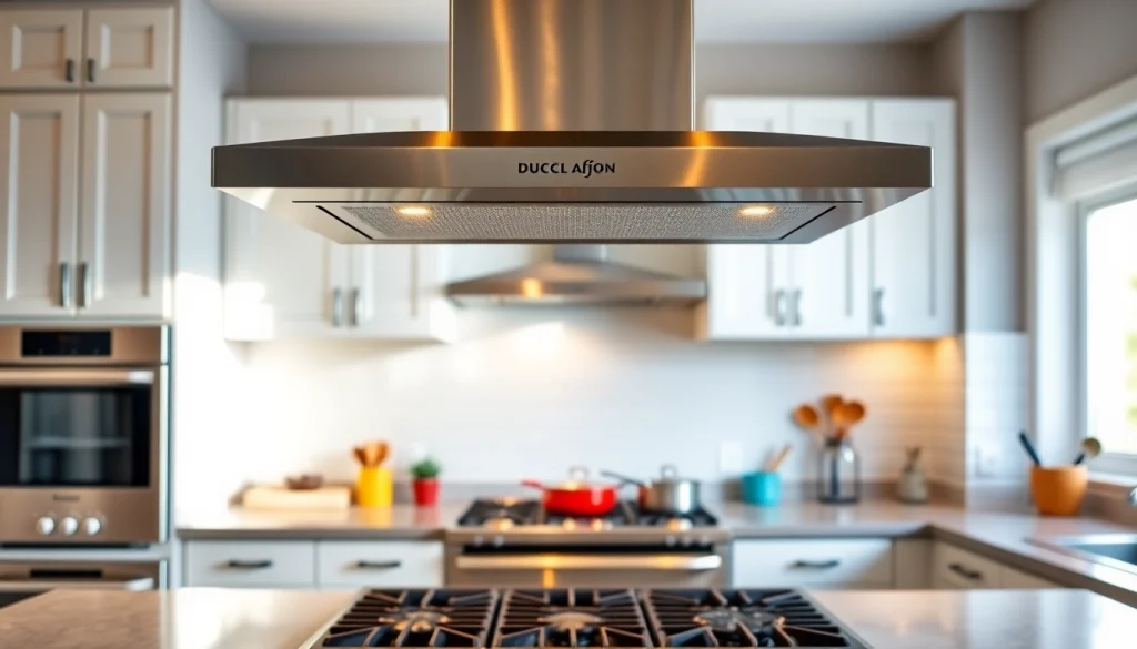 Highlighting a modern kitchen with the best ductless range hood that blends style and functionality seamlessly.