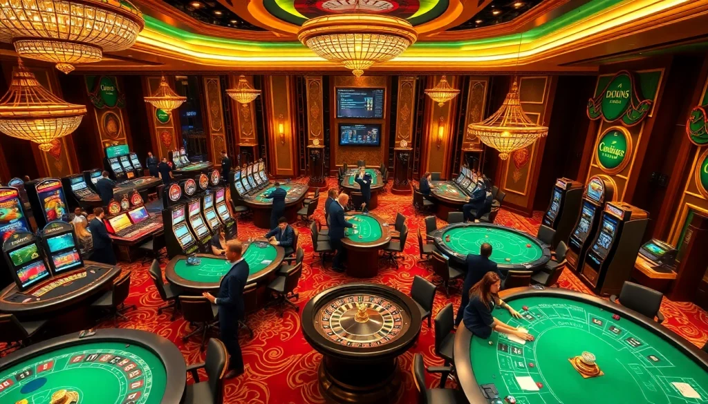 Experience the thrill of betting at https://hb88.jp.net/ with players engaged in vibrant casino games.